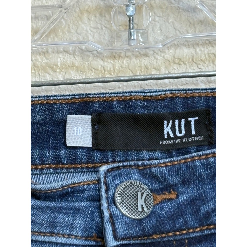 Kut From The Kloth Classic High-Rise Blue Women’s Skinny Ankle Jeans - Picture 5 of 9